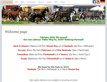 Tablet Screenshot of germantopfoals.com